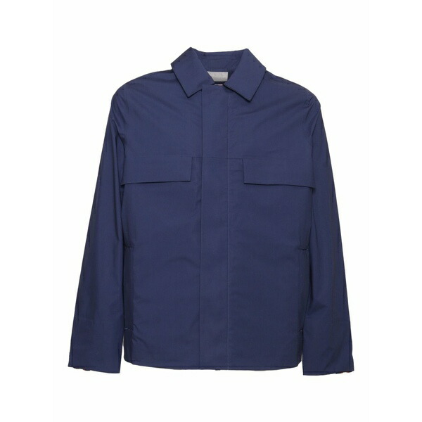 ケイ通い路 メンズ 上衣＆上衣 アウター Orion poplin 3l jacket Blue