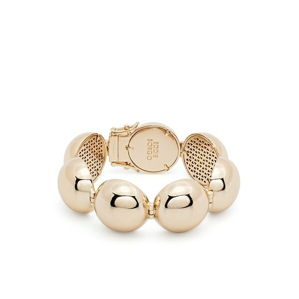 エディーボルゴ レディース ブレスレット・バングル・アンクレット アクセサリー Large dome bracelet Gold｜asty 70,840円