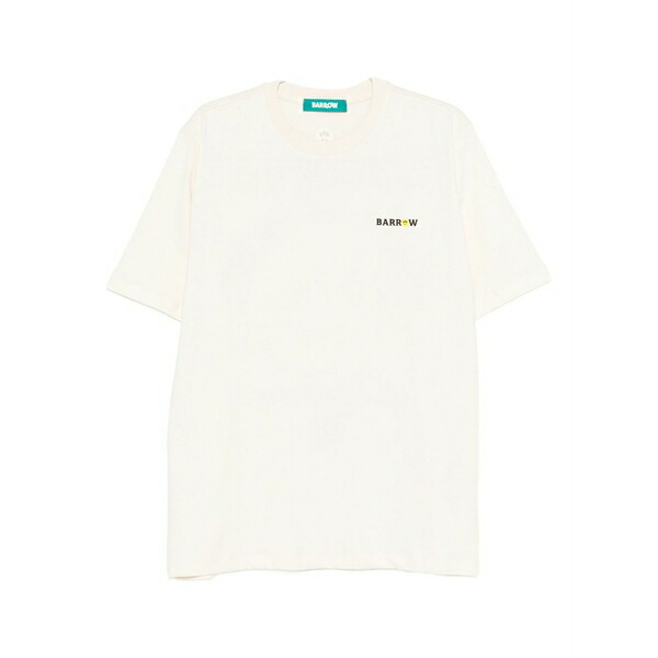 バロウ メンズ プルオーバー トップス Printed t-shirt Neutrals