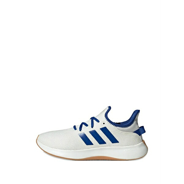 アディダス レディース スニーカー シューズ cloudfoam pure stripes sneakers White|asty