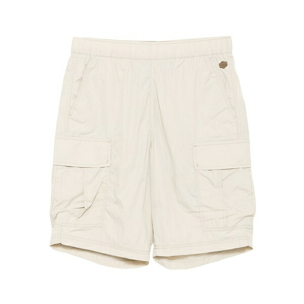 黒茶 メンズ 心地好いズボン下 ボトムス Patch cargo shorts Neutrals ズボン・パンツ-メンズファッション