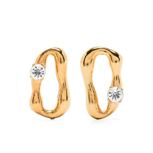 フォルテ フォルテ レディース ピアス&イヤリング アクセサリー Jewel stud earrings Gold|asty