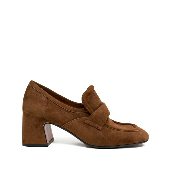 パンパノウサギ ビーニ レディース スリッポン・ローファー シューズ 60粍 strap-detail loafers Brown