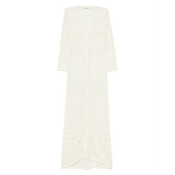 ファリエロ サルティ レディース 厚地の外套 アウター Lorenza cardi-coat White