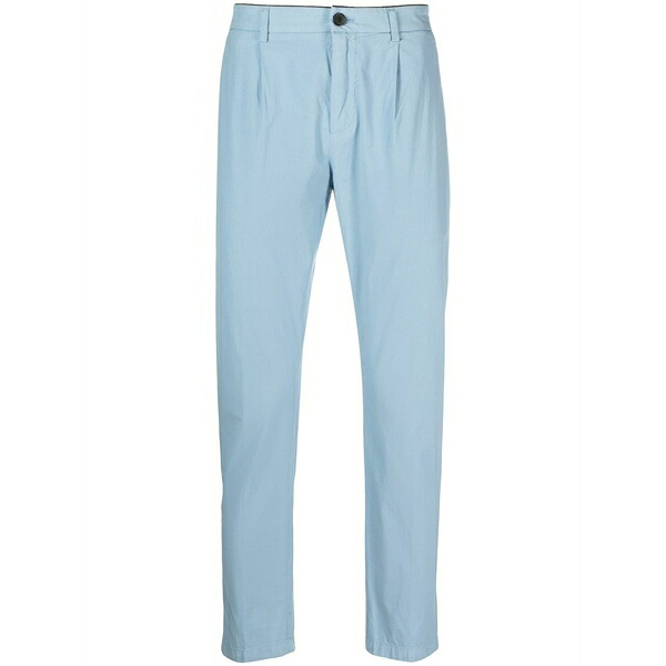 デパートメントファイブ メンズ カジュアルパンツ ボトムス Prince cropped chino trousers Blue
