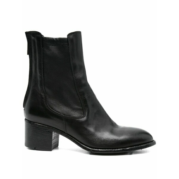 レマルゴ レディース ブーツ シューズ 60mm leather zip-fastening ankle boots Black|asty