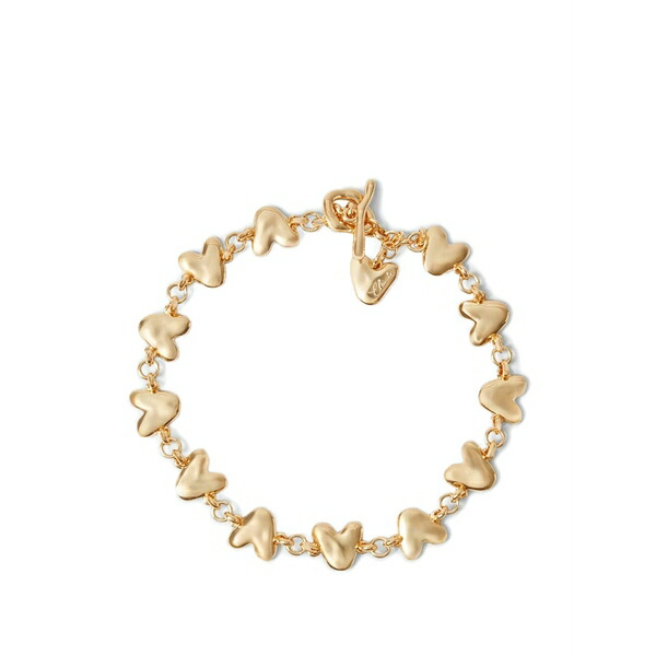 クローディピエルロ レディース ネックレス・チョーカー・ペンダントトップ アクセサリー Hammered heart chain necklace Gold|asty