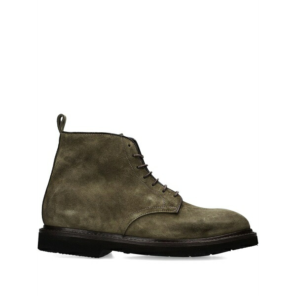 プレミアータ メンズ ブーツ シューズ Lace-up boots Green