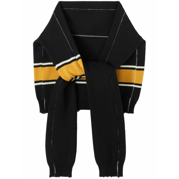 アンブッシュ メンズ えり巻き・袈裟・えり巻き 付属物 Knitted jumper-style shawl Black
