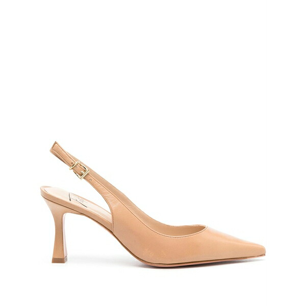 ロベルトフェスタ レディース パンプス シューズ Frans leather slingback pumps Brown