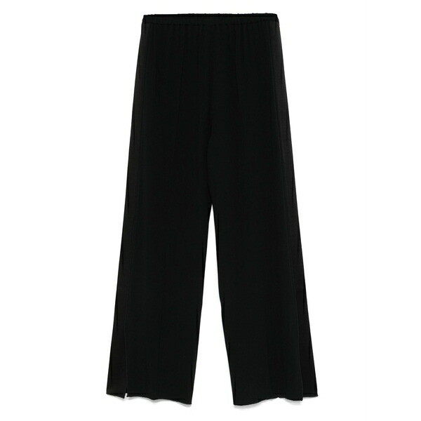 フォルテ フォルテ レディース カジュアルパンツ ボトムス Basic trousers Black｜asty