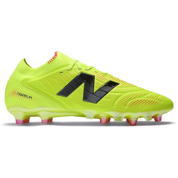 New Balance ニューバランス メンズ スニーカー  【New Balance Tekela Elite Low FG V5 Hi-Lite Energy Red】  サイズ US_11.5(29.5cm) Hi-Lite/Energy Red