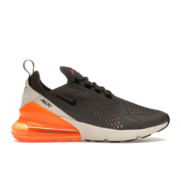 Nike ナイキ メンズ スニーカー 【Nike Air Max 270 Thunder Grey Total Orange】 サイズ US_11(29.0cm) Thunder Grey/Desert Sand/Total Orange｜asty