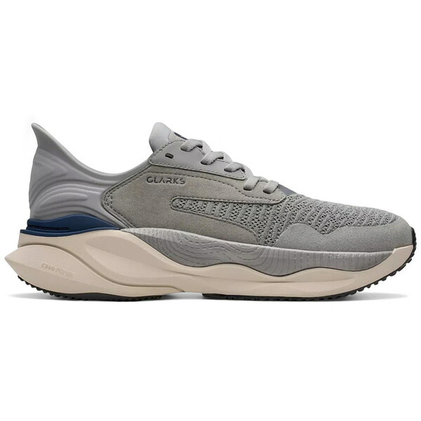 Clarks クラークス メンズ スニーカー  【Clarks Pace Grey】  大いさ US_11(29.0糎) Grey 靴-スニーカー