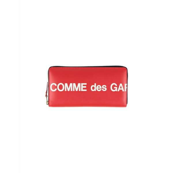 【貨物輸送無料】 コムデ給仕 レディース 紙入れ 付属品 Wallets Red