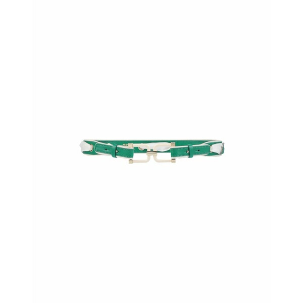 【送料無料】 エリザベスフランキ レディース ベルト アクセサリー Belts Green｜asty