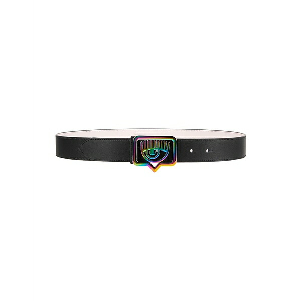 【送料無料】 シアラフェラーニ レディース ベルト アクセサリー Belts Black|asty