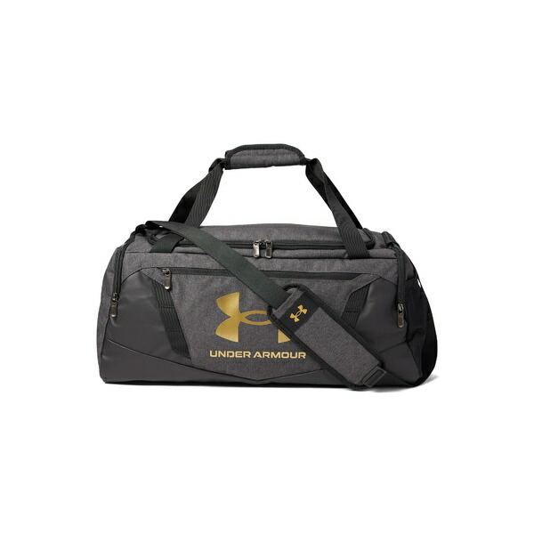 アンダーアーマー メンズ ボストンバッグ バッグ Undeniable 5.0 Duffel SM Black Medium Heather  Metallic Gold 《週末限定タイムセール》