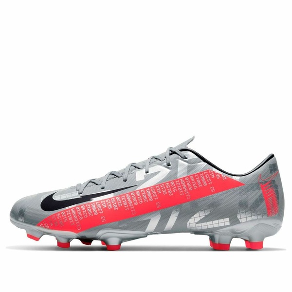 Nike ナイキ メンズ スニーカー  【Nike Mercurial Vapor 13 Academy MG \u0027Metallic Grey Crimson\u0027 AT5269-906】  大いさ US_9(27.0糎)