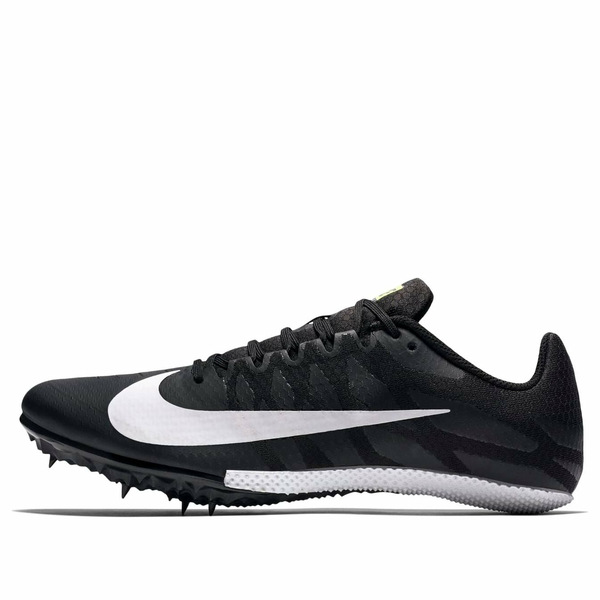 Nike ナイキ メンズ スニーカー  【Nike Air Zoom Rival S 9 Spikes \u0027Black White\u0027 907564-017】  大いさ US_9.5(27.5糎)