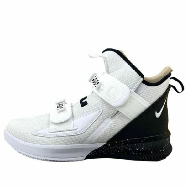 Nike ナイキ メンズ スニーカー  【Nike LeBron Soldier 13 \u0027White Black\u0027 BQ5553-113】  大きさ US_M_18