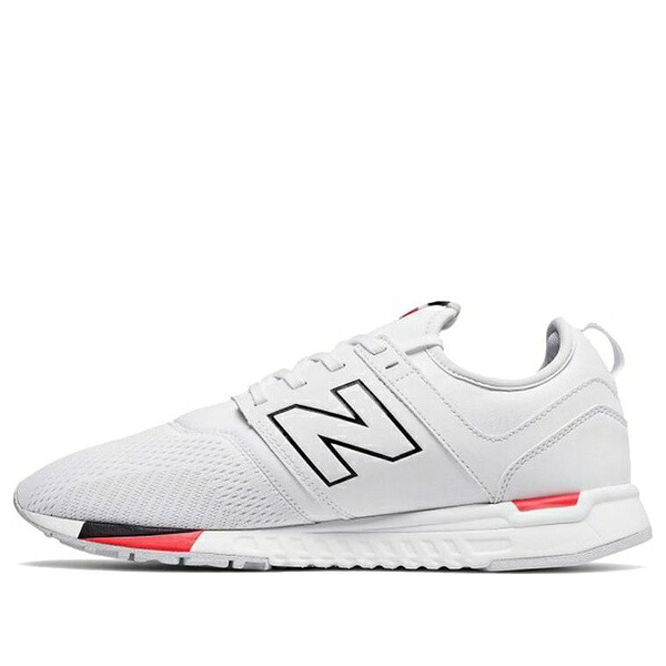 New Balance ニュー平衡にする メンズ スニーカー  【New Balance 247 \u0027White Black\u0027 MRL247WR】  大きさ US_M_4.5
