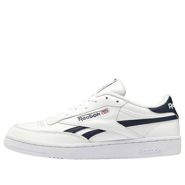 Reebok リーボック メンズ スニーカー  【Reebok Club C Revenge \u0027White Vector Navy\u0027 H04168】  大きさ US_M_4.5