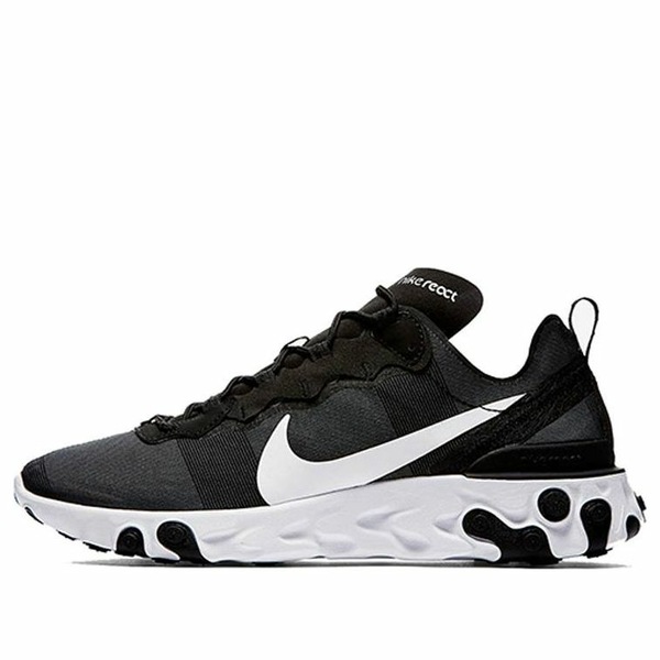Nike ナイキ メンズ スニーカー  【Nike React Element 55 \u0027Black White\u0027 BQ6166-003】  大きさ US_11.5(29.5糎)