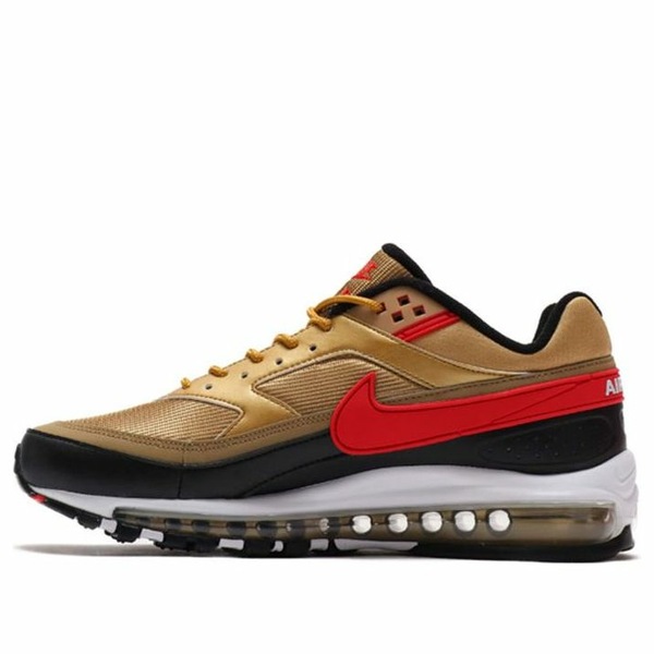 Nike ナイキ メンズ スニーカー  【Nike Air Max 97/BW \u0027Metallic Gold Red\u0027 AO2406-700】  大きさ US_8.5(26.5珊)