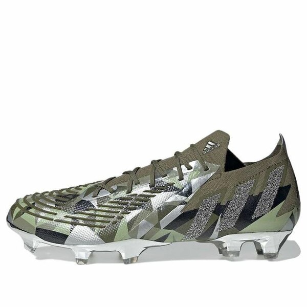 adidas アディダス メンズ スニーカー  【adidas x Swarovski Predator Edge.1 FG \u0027Focus Olive Crystal\u0027 GX3910】  大いさ US_10.5(28.5糎)