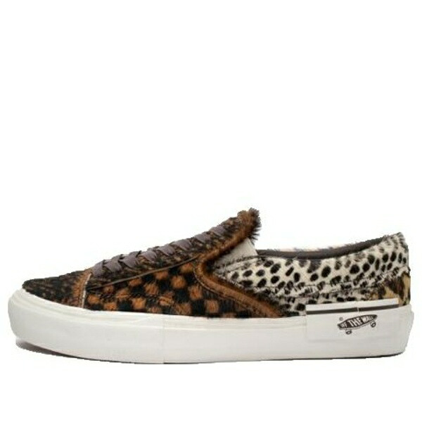 Vans バンズ メンズ スニーカー  【Vans Slip-On CAP LX \u0027Multi Pony Hair\u0027 VN0A3TKSVSO】  大きさ US_12(30.0糎)