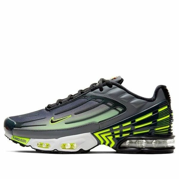 Nike ナイキ メンズ スニーカー  【Nike Air Max Plus 3 \u0027Grey Volt\u0027 CD7005-002】  大きさ US_6(24.0糎)