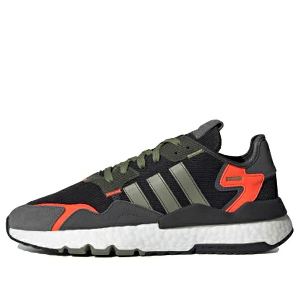 adidas アディダス メンズ スニーカー  【adidas Nite Jogger \u0027Black Legacy Green\u0027 FZ1960】  大きさ US_M_4.5
