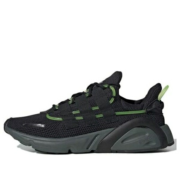 adidas アディダス メンズ スニーカー 【adidas LXCON 'Black Green' EF9678】 サイズ US_10.5(28.5cm)｜asty