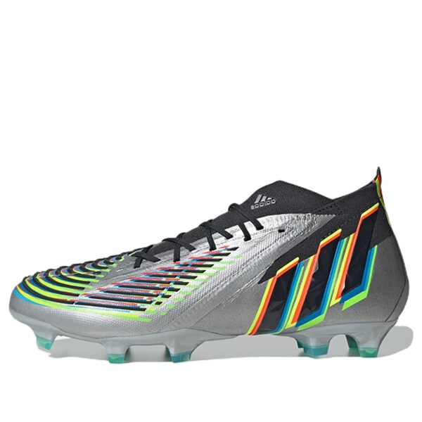 adidas アディダス メンズ スニーカー  【adidas Predator Edge.1 FG \u0027Silver Metallic Black\u0027 HR1573】  大きさ US_9.5(27.5糎)