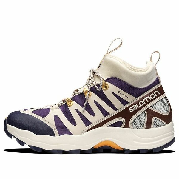 SALOMON サロモン メンズ スニーカー  【SALOMON Xa Pro 1 Mid Gore-Tex \u0027Cream Purple Brown\u0027 414592】  大いさ US_9(27.0糎)