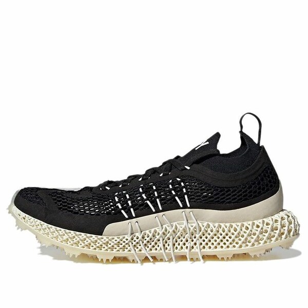 adidas アディダス メンズ スニーカー  【adidas Y-3 Runner 4D \u0027Core Black White\u0027 GX1091】  大きさ US_6.5(24.5珊)