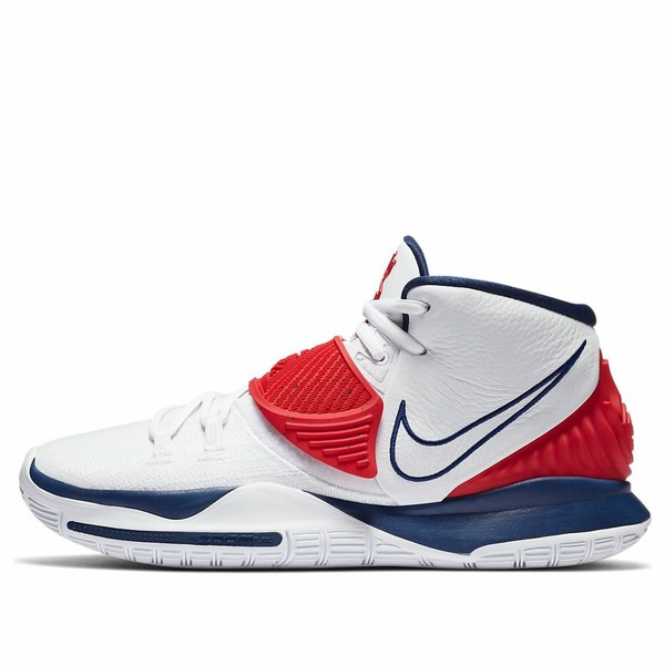 Nike ナイキ メンズ スニーカー  【Nike Kyrie 6 \u0027USA White\u0027 BQ4630-102】  大いさ US_8.5(26.5糎)