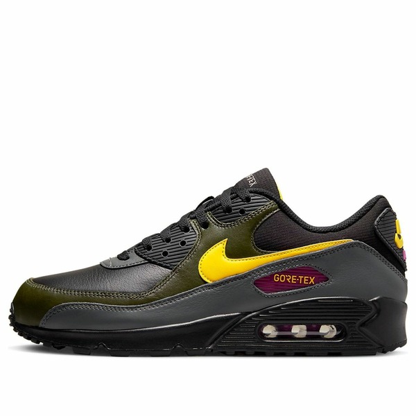 Nike ナイキ メンズ スニーカー  【Nike Air Max 90 GORE-TEX \u0027Tour Yellow Cargo Khaki\u0027 DJ9779-001】  大きさ US_12.5(30.5珊)