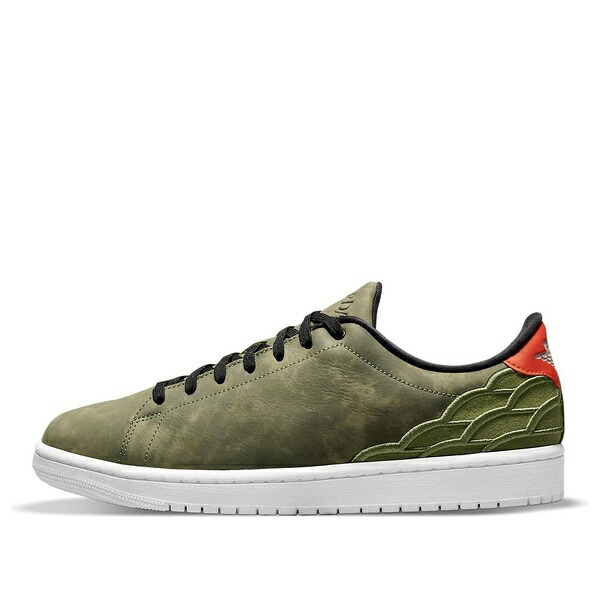Jordan ジョーダン メンズ スニーカー  【Air Jordan 1 Centre Court \u0027Oil Green\u0027 DJ2756-300】  大きさ US_M_13
