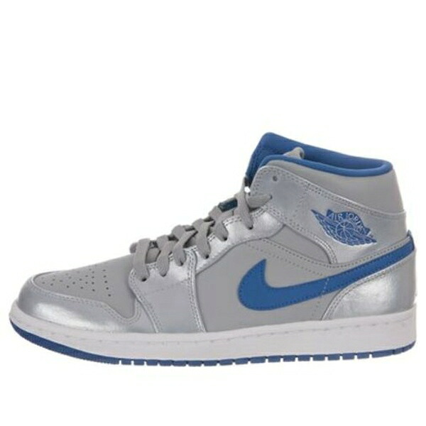 Jordan ジョーダン メンズ スニーカー  【Air Jordan 1 Mid \u0027Wolf Grey\u0027 554724-025】  大きさ US_M_13.5