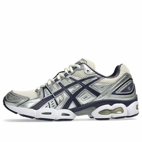 ASICS アシックス メンズ スニーカー  【ASICS Gel-Nimbus 9 \u0027Oatmeal Indigo Fog\u0027 1203A600-250】  大きさ US_M_14