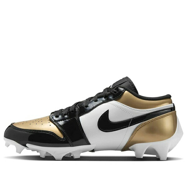 Jordan ジョーダン メンズ スニーカー  【Air Jordan 1 Low TD Cleat \u0027Patent Gold Toe\u0027 FJ6245-701】  大きさ US_7(25.0珊)