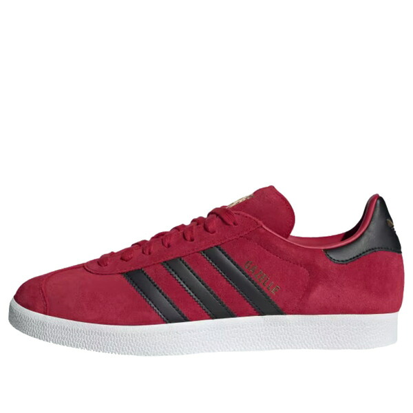 adidas アディダス メンズ スニーカー  【adidas x Manchester United Gazelle \u0027Red Black\u0027 IE8503】  大いさ US_9.5(27.5糎)