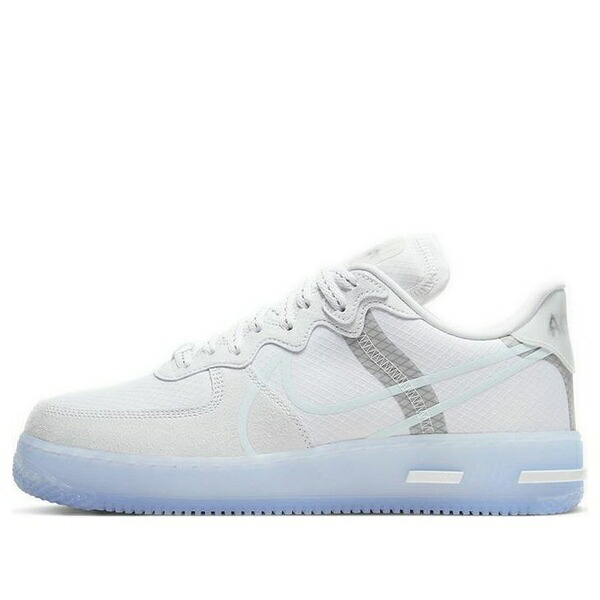 Nike ナイキ メンズ スニーカー  【Nike Air Force 1 React QS \u0027White Ice\u0027 CQ8879-100】  大いさ US_6.5(24.5糎)