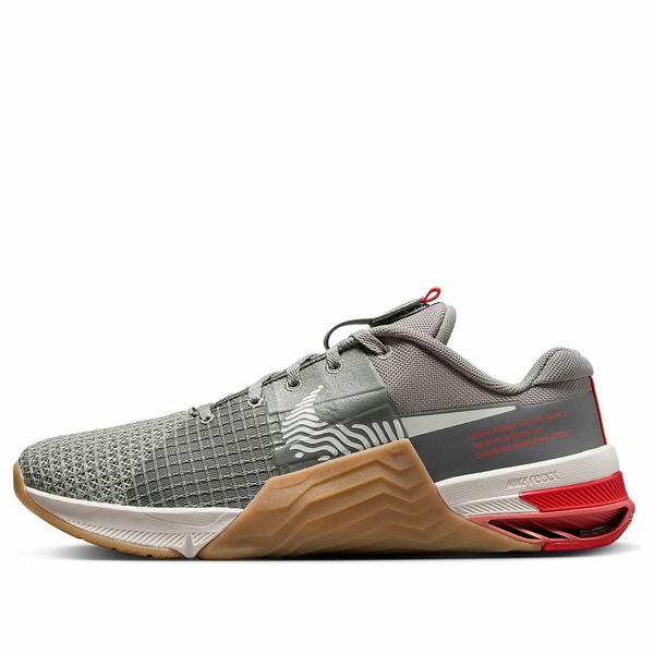 Nike ナイキ メンズ スニーカー  【Nike Metcon 8 \u0027Flat Pewter Light Crimson\u0027 DO9328-005】  大きさ US_9.5(27.5糎)