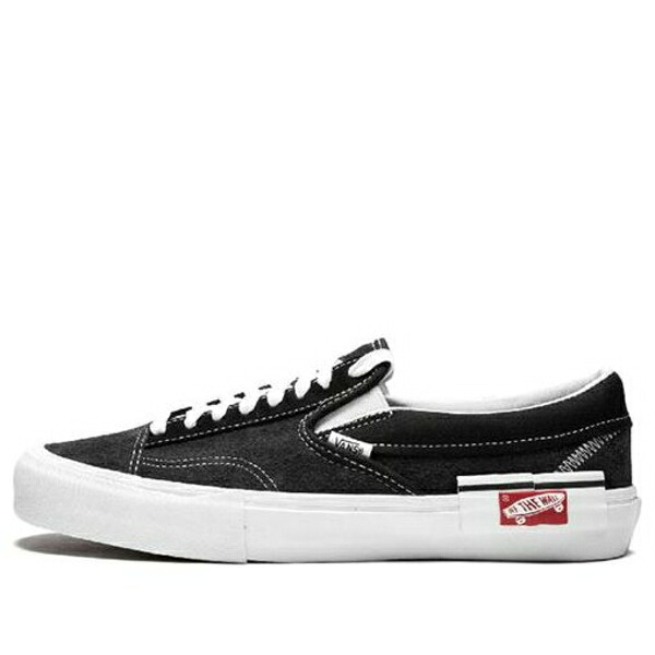 Vans バンズ メンズ スニーカー  【Vans Slip-On Cap LX \u0027Black\u0027 VN0A3TKS6BT】  大きさ US_5.5(23.5糎)