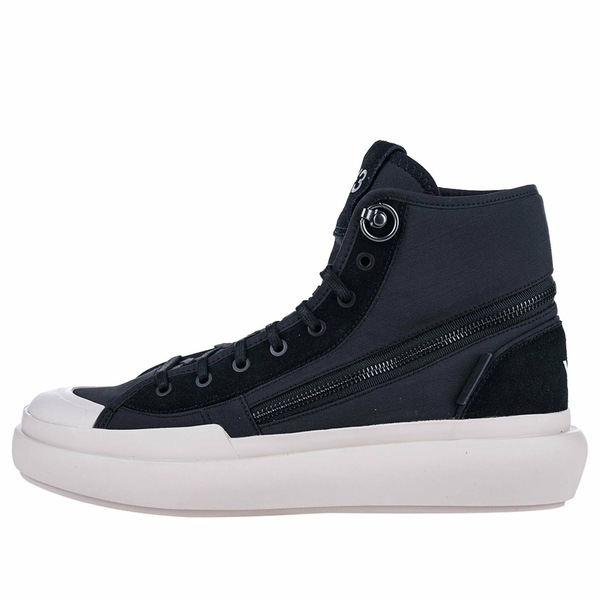 adidas アディダス メンズ スニーカー 【adidas Y3 Ajatu Court High 'Black Bliss' GW8618】 サイズ US_6.5(24.5cm)|asty