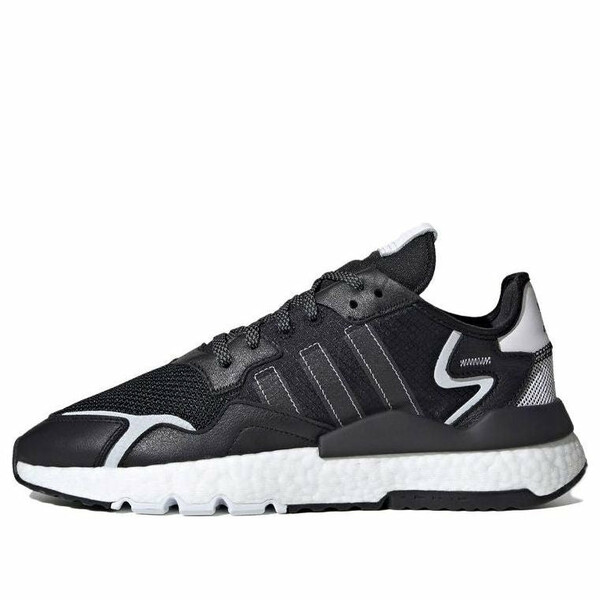 adidas アディダス メンズ スニーカー  【adidas Nite Jogger \u0027Black White\u0027 FW2055】  大きさ US_7.5(25.5糎)