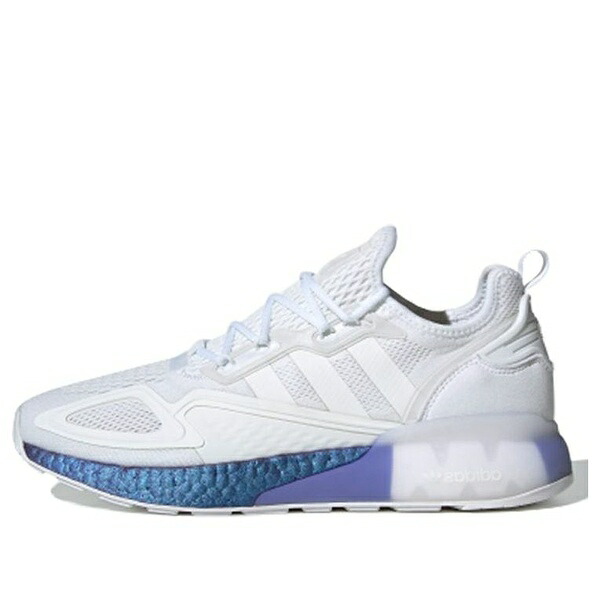 adidas アディダス メンズ スニーカー  【adidas ZX 2K Boost \u0027White Boost Blue Violet\u0027 FV2928】  大きさ US_7.5(25.5糎)